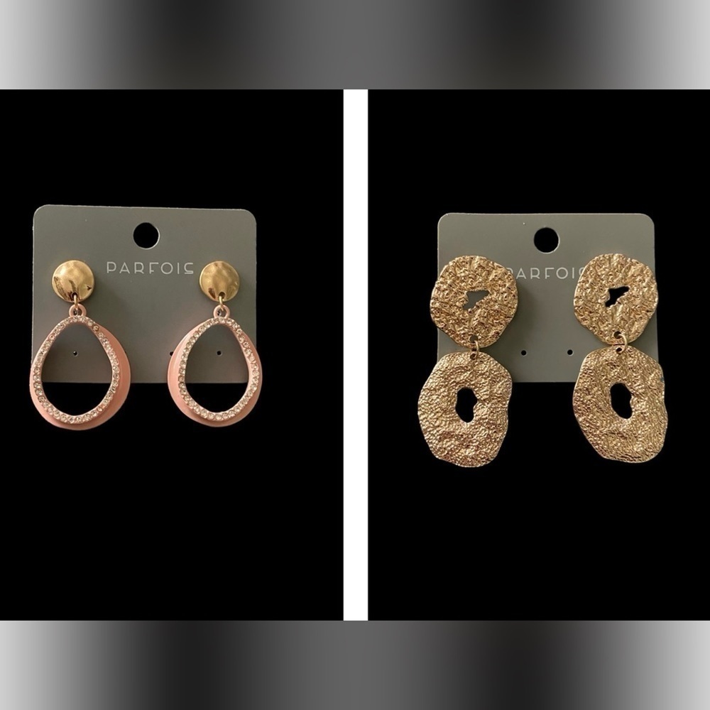 BOUTIQUE-TWO PAIR OF EARRINGS